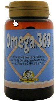 Artesania Agr&iacute;cola Omega 369 Salmone+Borragine+Oliva 100 Per.