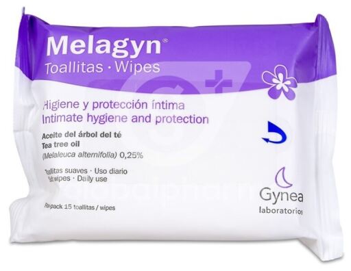 Gynea Flow pack Salviettine Melagyn 15Unid.