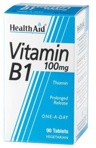 HealthAid La vitamina B1 tiamina 90 Compresse