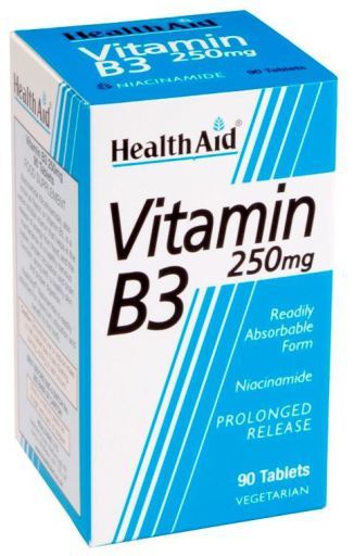 HealthAid La vitamina B3 Niacinamide 90 Compresse