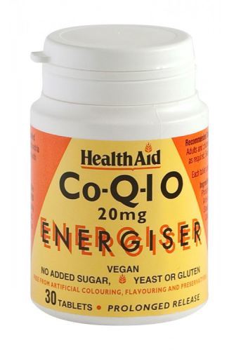 HealthAid CoQ-10 a rilascio prolungato 30 Comp 20 mg