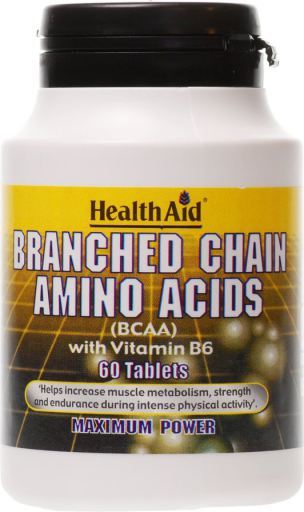 HealthAid BCAA Aminoacidi a catena ramificata 60 compresse