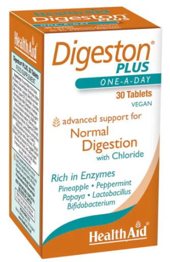 HealthAid Digeston Plus ricco di enzimi 30 compresse