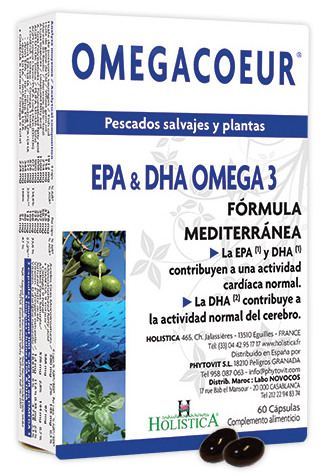 Hol&iacute;stica Omegacoeur 60 Capsule