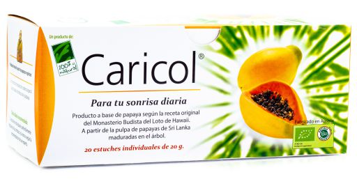 100% Natural Caricol 20 casse da 20 gr