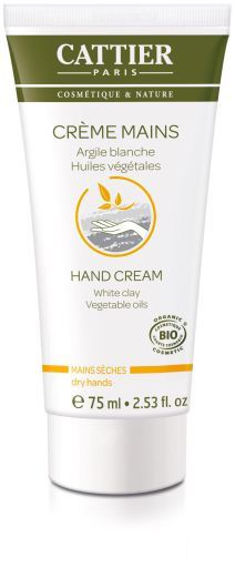 Cattier Crema per le Mani con Argilla Bianca 75 ml