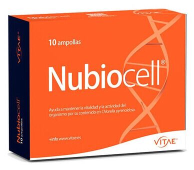 Vitae Integratore alimentare di clorella pura Nubiocell 10 fiale