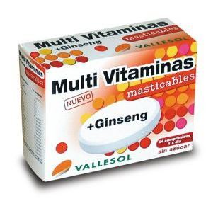 Vallesol Multivitaminici + Ginseng 24 Compresse