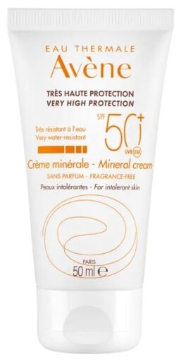 Av&egrave;ne Crema solare per pelli intolleranti SPF 50 50 ml