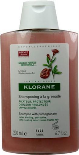 Klorane Shampoo al melograno 400 ml