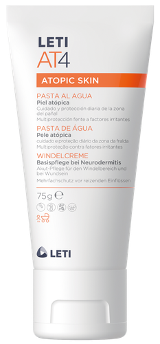 Leti AT4 Pasta all'acqua per pelle atopica 75 g