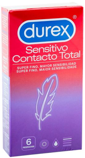 Durex Condom Durex Sensitive Contact Total