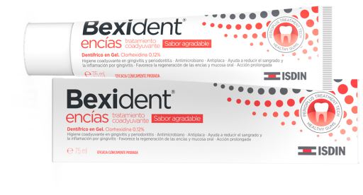 Isdin Bexident Gengive Dentifricio Gel Trattamento Coadiuvante 75 ml