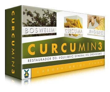 Laboratorios Tegor La curcumina tre 30comp.