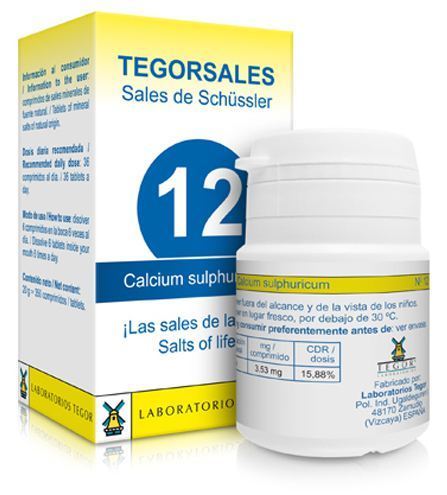 Laboratorios Tegor Solfato di calcio Vitamina D6 Tegorsales No. 12 350 Compresse
