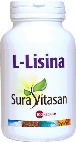 Sura Vitasan L-Lysine 500 mg 100 Capsules