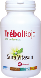 Sura Vitasan Red Clover 40% Isoflavones 60 Capsules
