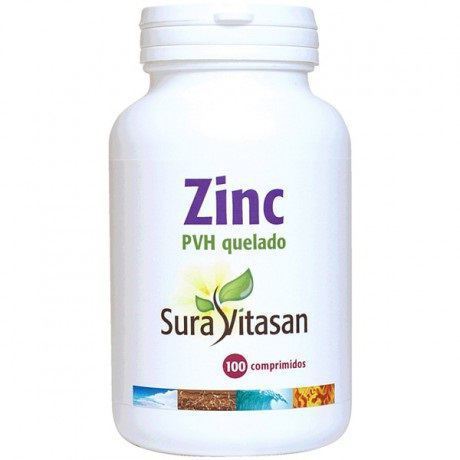 Sura Vitasan Zinc PVH Chelated 25 mg 100 Capsules