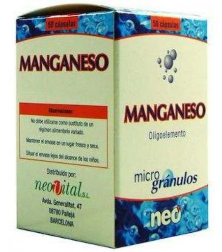Microgranuli di manganese 50 capsule