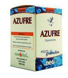 Neovital Health Microgranuli di zolfo 50 capsule