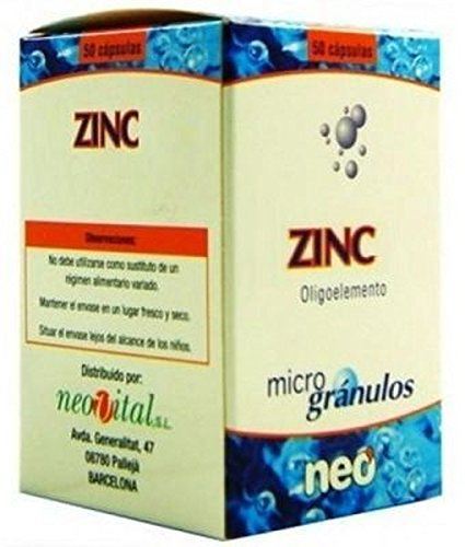 Neovital Health Microgranuli di Zinco 50 Capsule