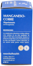 Microgranuli di manganese e rame 50 capsule