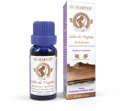 Marnys Olio essenziale di legno di cedro della Virginia rivitalizzante 15 ml