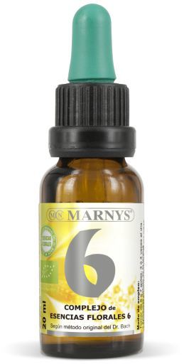 Marnys Complesso floreale Bio Formula 6 Volont&agrave;-decisione 20 ml