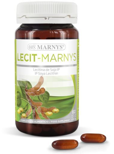 Marnys Lecitina di soia 1200 mg 60 capsule