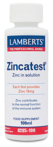 Lamberts Zincatest Liquid 100 ml.
