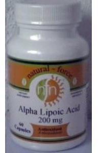 Nutriforce Acido alfa lipoico 200mg. 60cap.