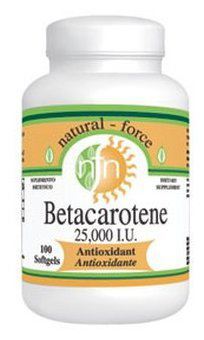 Nutriforce Un 25000Ui 100Perlas Beta-Caroteno/pro-Vitamina