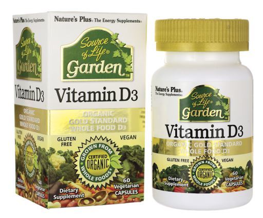 NaturesPlus Vitamina D3 Giardino 60 Capsule