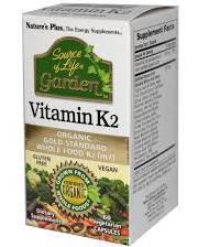 NaturesPlus Vitamina K2 Garden - 60 capsule