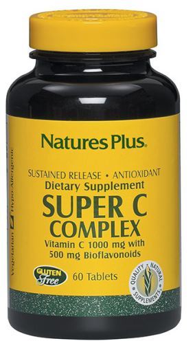 NaturesPlus Super C Complex Bioflavonoidi 60 compresse