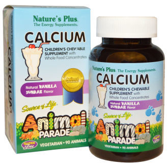 NaturesPlus Animal Parade Calcium - 90 compresse masticabili