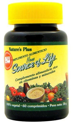 NaturesPlus Fonte di vita complesso multivitaminico 60 compresse