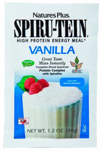 NaturesPlus Spiru-Tein Meringa Bustina Vaniglia 34gr