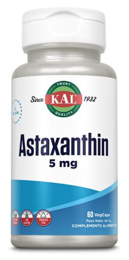 Kal Astaxantina 5 mg 60 capsule vegetali