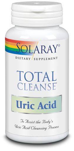 Solaray Acido Urico di Pulizia Totale 60 Capsule