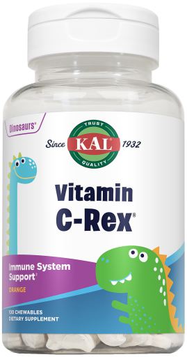 Kal Vitamin C Rex 100 Chewable Dinosaurs