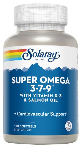 Solaray Super Omega 3,7 e 9 120 perle