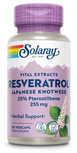 Solaray Super Resveratrolo 250 mg 30 capsule vegetali