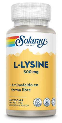 Solaray L-Lisina 500 mg 60 capsule