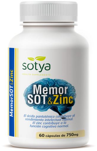 Sotya Memor Sot & Zinc 60 capsule