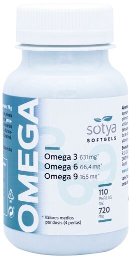 Sotya Omega 3-6-9 720 mg 110 Perle