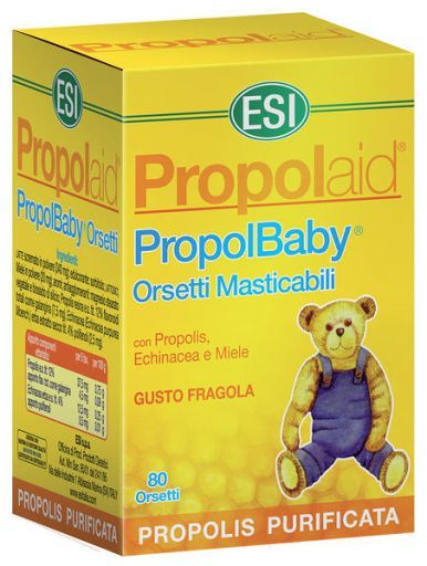 Trepat Diet Propolaid propolbaby 80 orsetti gommosi
