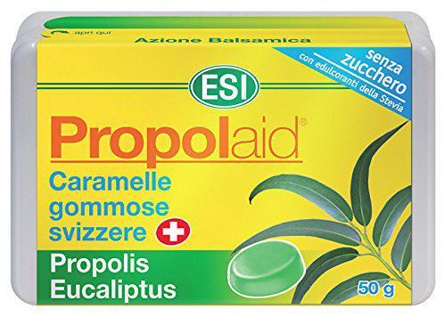 Trepat Diet Propoliide propoli caramello morbido ed eucalipto 50 grammi