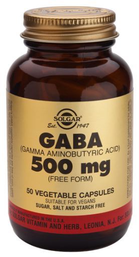 Solgar Gaba 500 mg Capsule Vegetali
