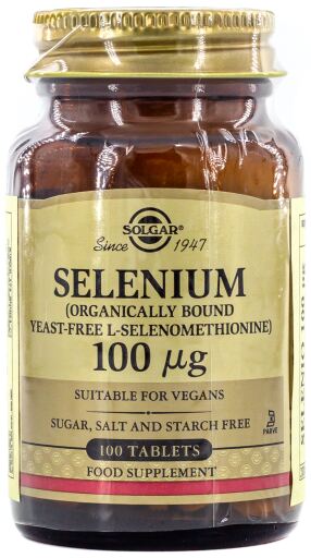 Solgar Selenio 100 g (Senza lievito) 100 Compresse